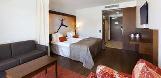 Отель Holiday Club Saimaa Иматра Улучшенный семейный номер с балконом - Доступ в спа-центр-2